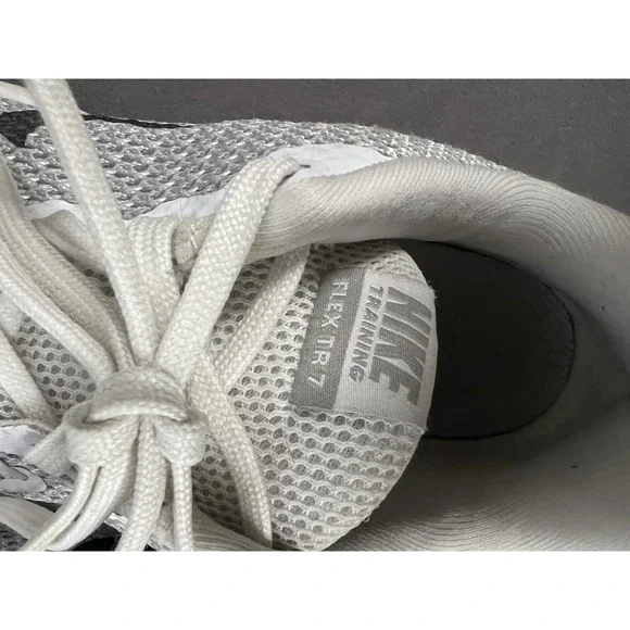 Nike Flex TR 7 Womens Running Shoes Mesh 898479-100 8.5 white sneakers - Picture 11 of 12